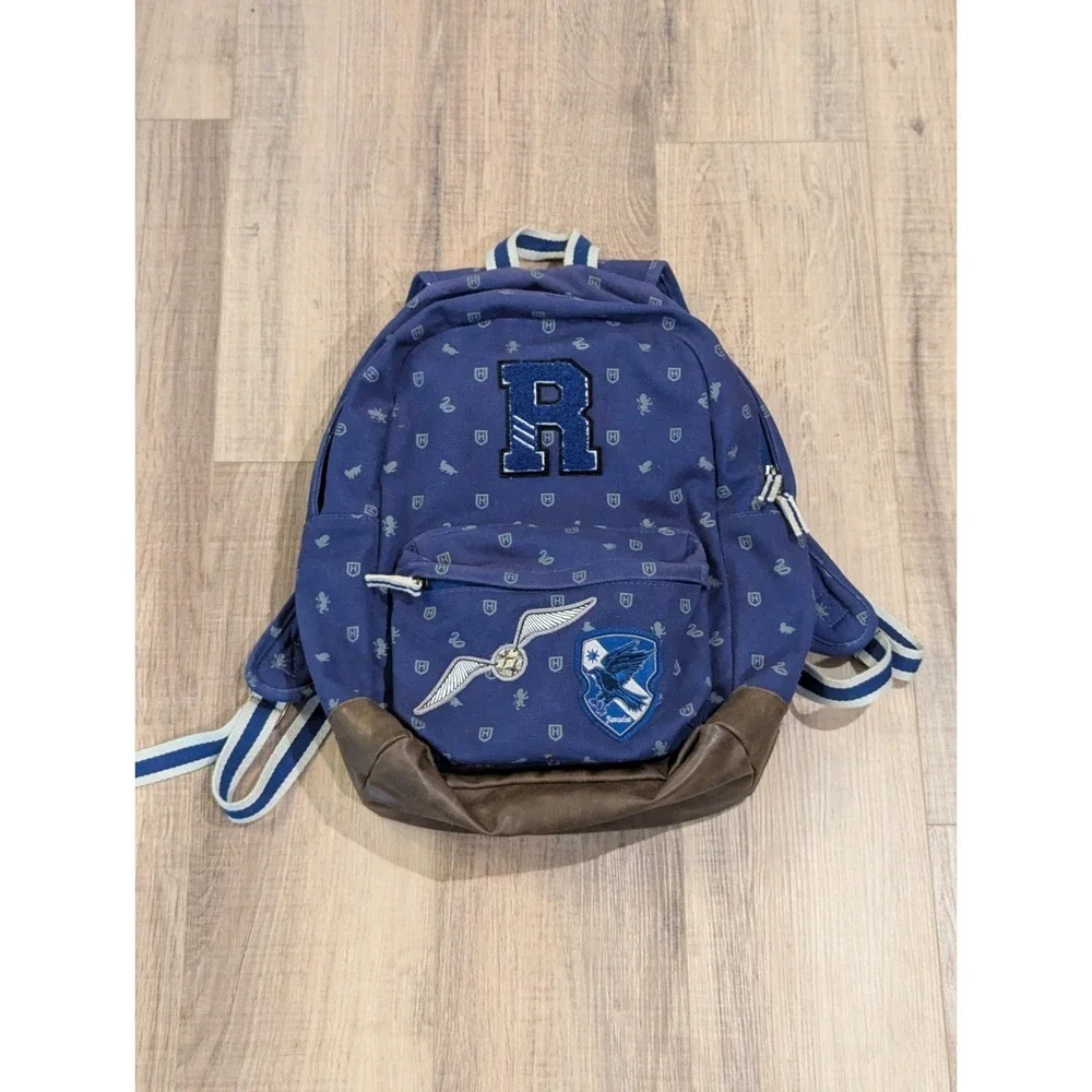 Harry Potter Ravenclaw Backpack Pottery Barn Teen Blue Hogwarts Book Bag